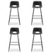 modern mid century bar stools