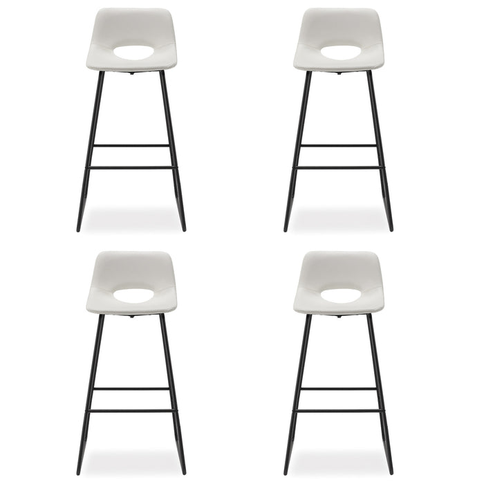 bar stools modern leather