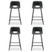 modern leather bar stool