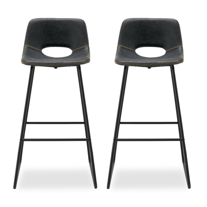 bar stools modern leather