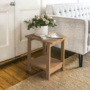 double layer leisure line adirondack side table for living