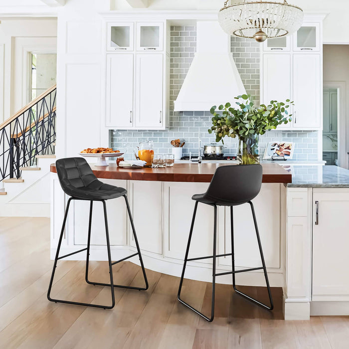 LUE BONA® 24'', 30'' Ada King Barstool Set of 2/3/4