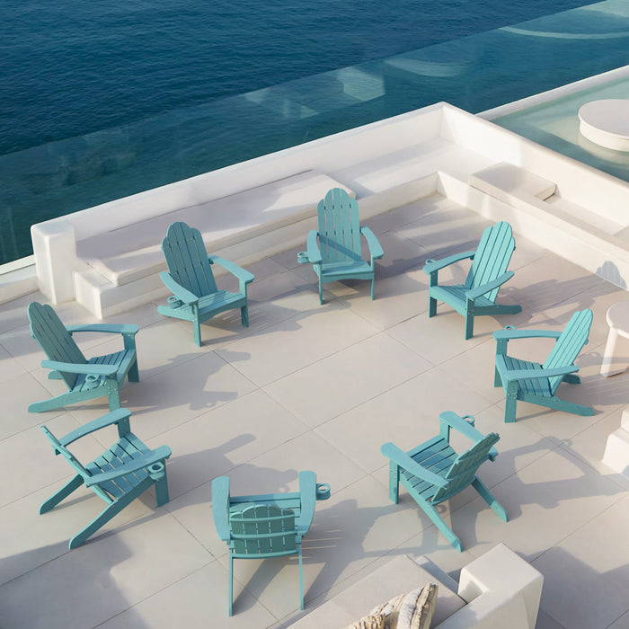 best teal plastic adirondack chairs