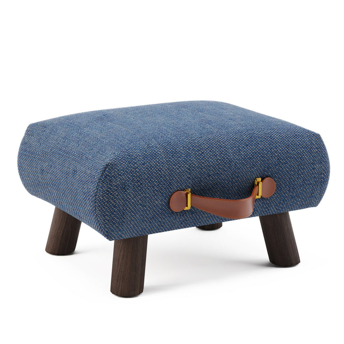 Small Under Desk Plain Footstool Multicolour / 9-10 Cm Small Footstool / 4  Upholstered Foot Stool for Mum Dad / Handmade Footrest Bed Step 