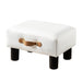 white foot stool