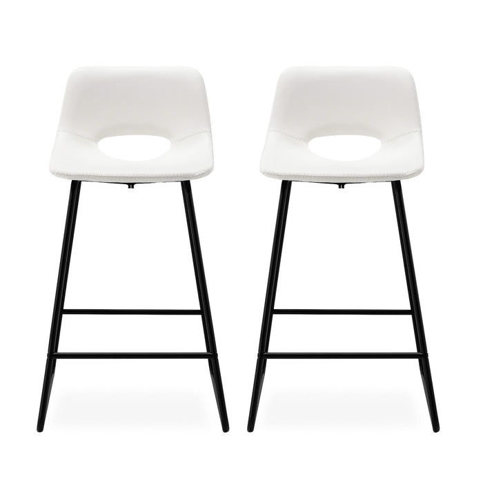modern bar stool white