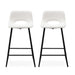 modern bar stool white