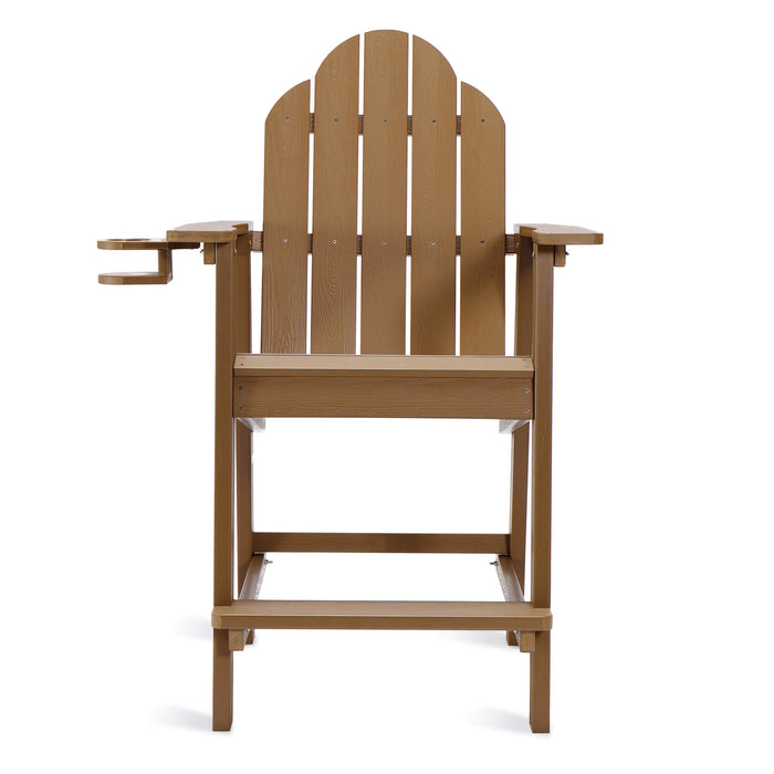 brown adirondack bar height chair plans
