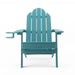 teal adirandack chair with cup holder